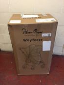 Silver Cross Wayfarer Satin Silver Chassis, Seat Unit and Carrycot RRP £575.99