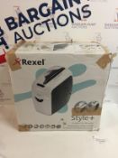 Rexel Style+ Cross Cut 7-Sheet Paper / Credit Card Shredder