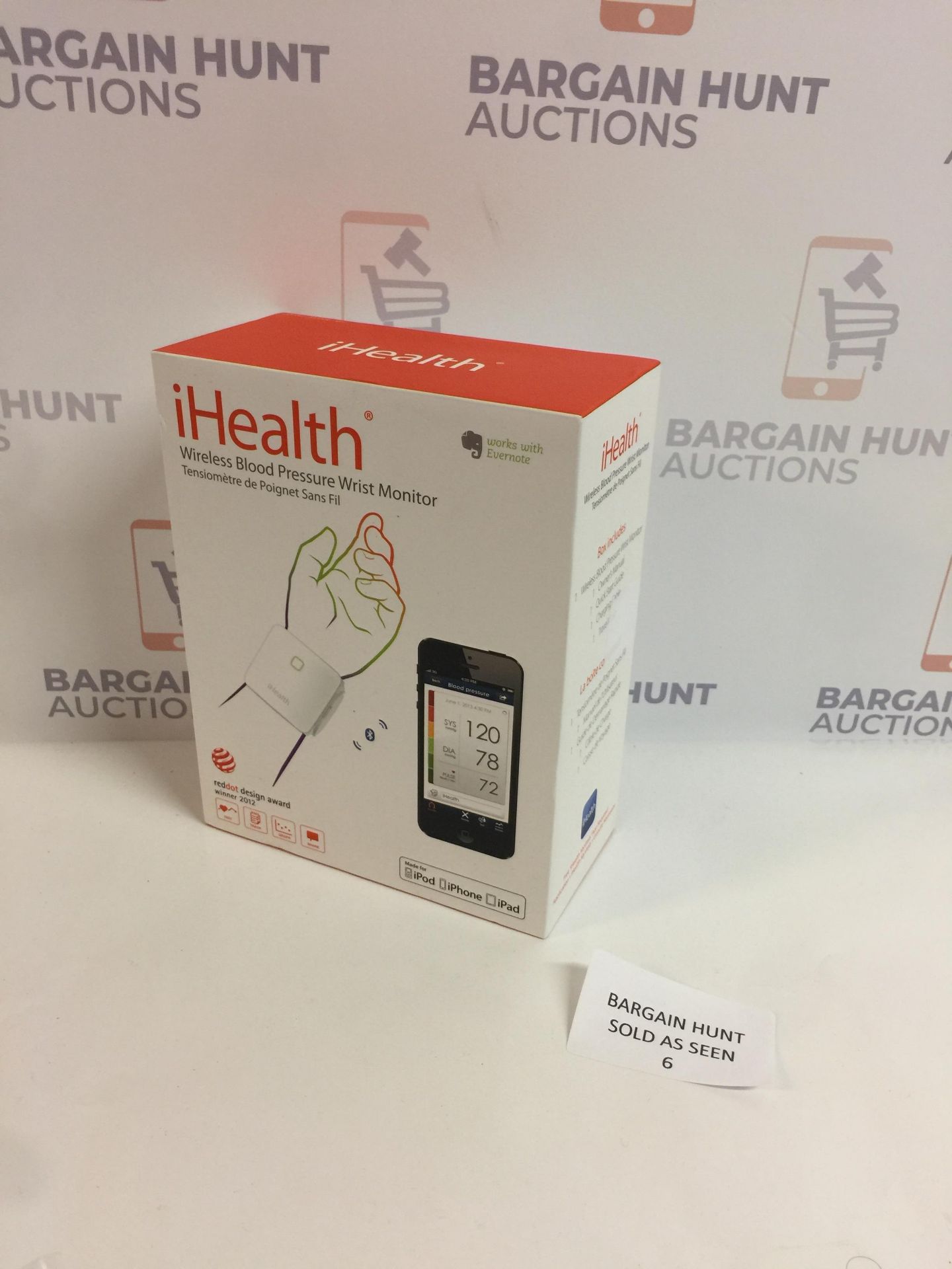 Health Wireless Blood Pressure Wrist Monitor