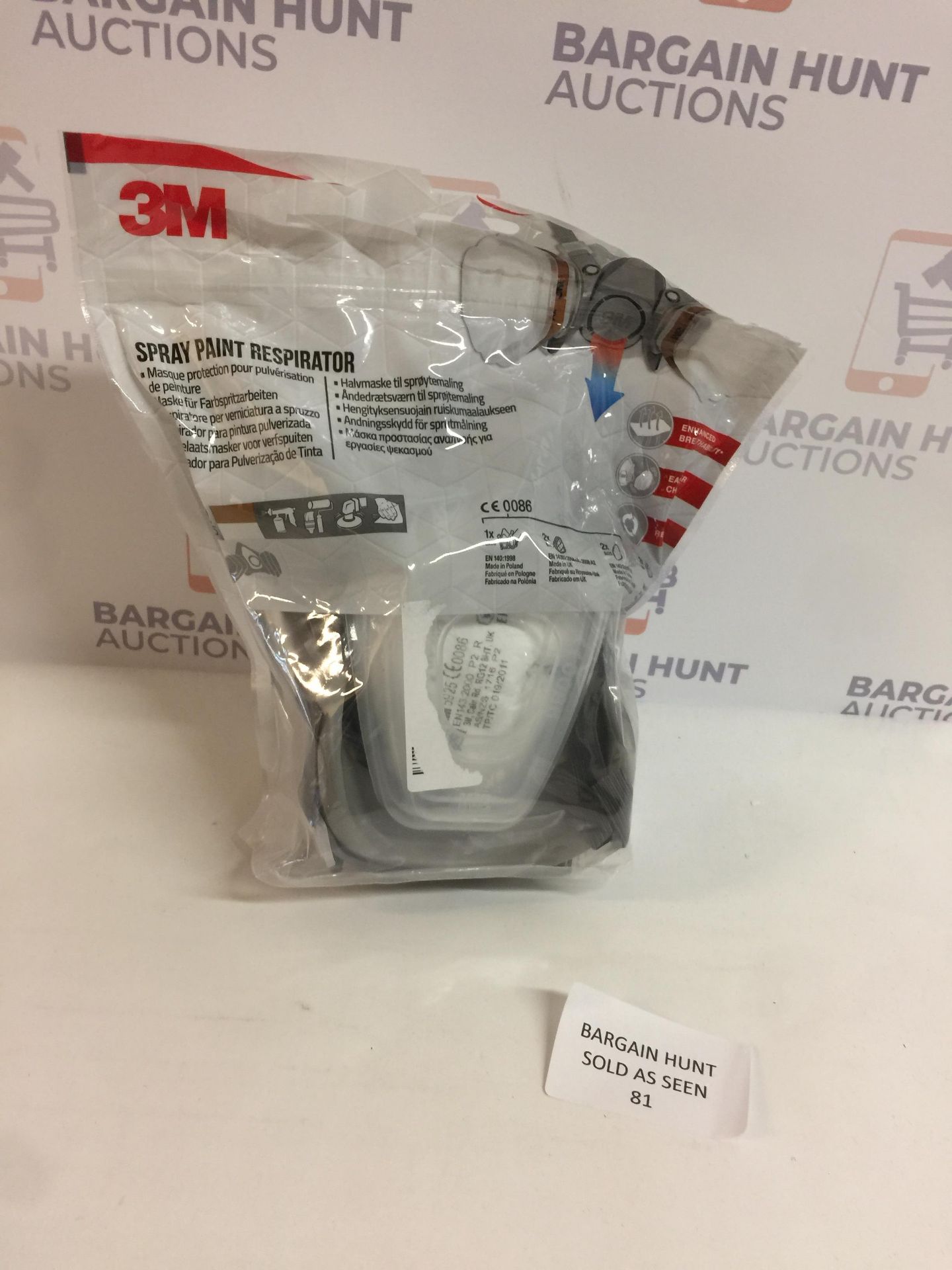 3M 6002 C1+R Respirator Half Mask