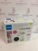MAM Electric 2 In 1 Single Breast Pump Electric and Manual Use Breastpump RRP £128.99