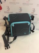 Munchkin Portable Travel Child Booster Seat, (Blue/Grey)