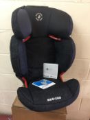 Maxi-Cosi RodiFix AirProtect Child Car Seat Isofix Extra Protection, 3.5-12 Years, Nomad Black