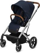 CYBEX Gold Balios S Pushchair, From Birth to 17 kg , Denim Collection, Blue RRP £299.99