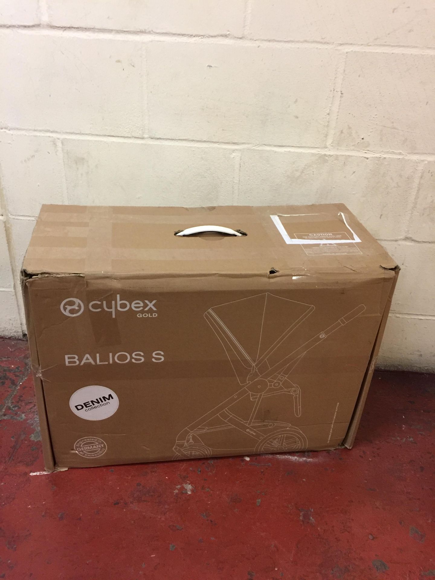 CYBEX Gold Balios S Pushchair, From Birth to 17 kg , Denim Collection, Blue RRP £299.99