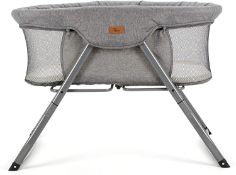 Baby Elegance Kangu Foldable Crib, Grey