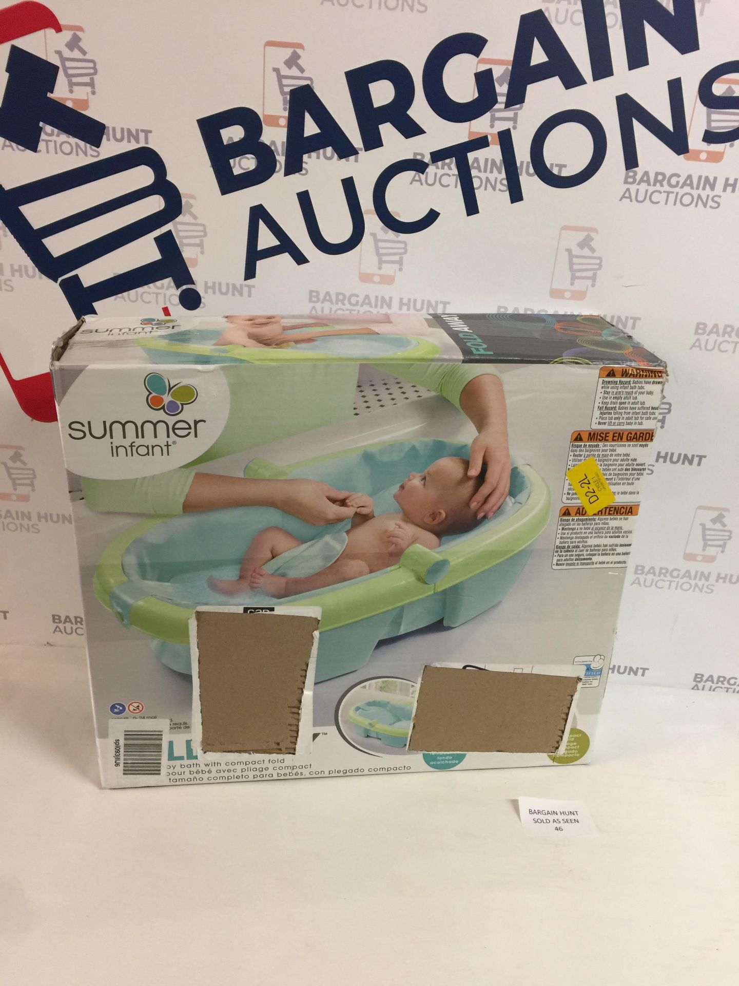 Summer Infant Folding Bath Tub