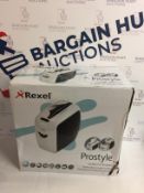 Rexel Prostyle+ 2101808 11 Sheet Cross Cut Shredder for Home or Small Office