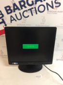 Hanns G HA191DPB 19 inch LCD TFT Monitor (without power cable, used own to test) RRP £129.99