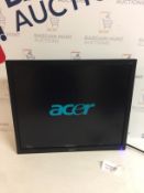 Acer V193DOb 19 inch Square Monitor (without power cable, used own to test)