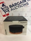 BergHOFF Studio Portable Tabletop Barbecue with Heat Resitant Base, 2 liters, Black, 35x35x22 cm