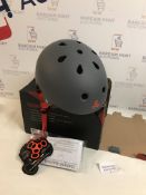 Triple 8 Brainsaver EPS Unisex Rubber Helmet, S/M