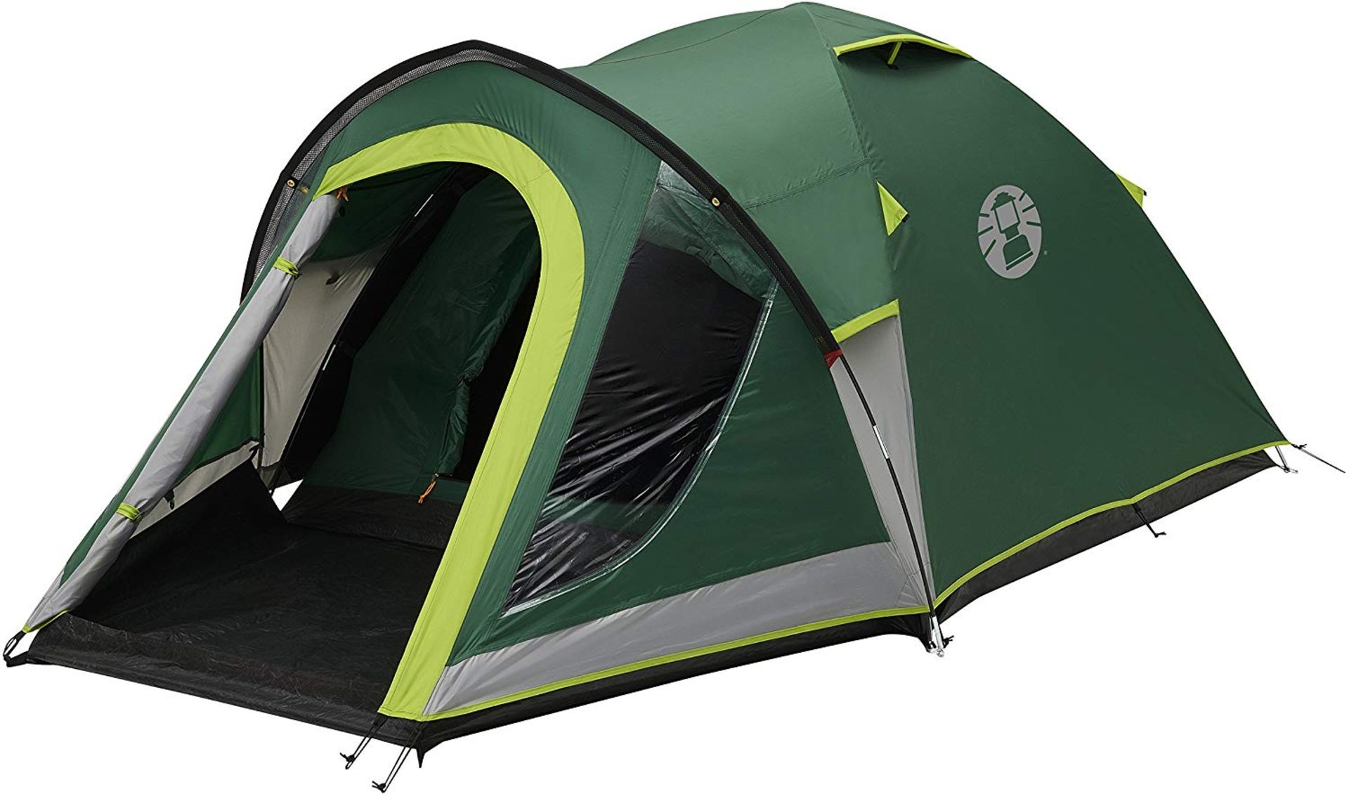 Coleman Unisex Kobuk Valley 3+ Camping Tent, Green - Image 2 of 2
