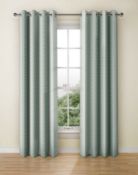 Cut Velvet Eyelet Curtains, RRP £209