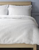 Easycare Cotton Blend Susie Jacquard Bedding Set, King Size