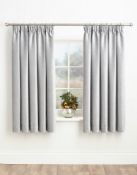 Luxurious Lined Chenille Pencil Pleat Curtains, RRP £119