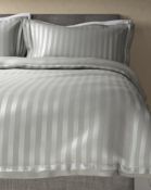 Pure Cotton Sateen Double Cuff Bedding Set, King Size RRP £119