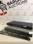 Set of 3 Network Switches