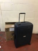 Samsonite S'Cure Dlx Spinner 69/25 Suitcases, 69 cm, 79 L, Blue (combination lock faulty)