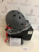 Triple 8 Brainsaver EPS Unisex Rubber Helmet, S/M
