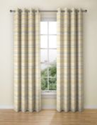 Lined Triangle Chenille Eyelet Curtains