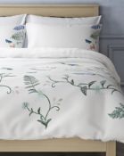 Pure Cotton Embroidered Bedding Set, Double