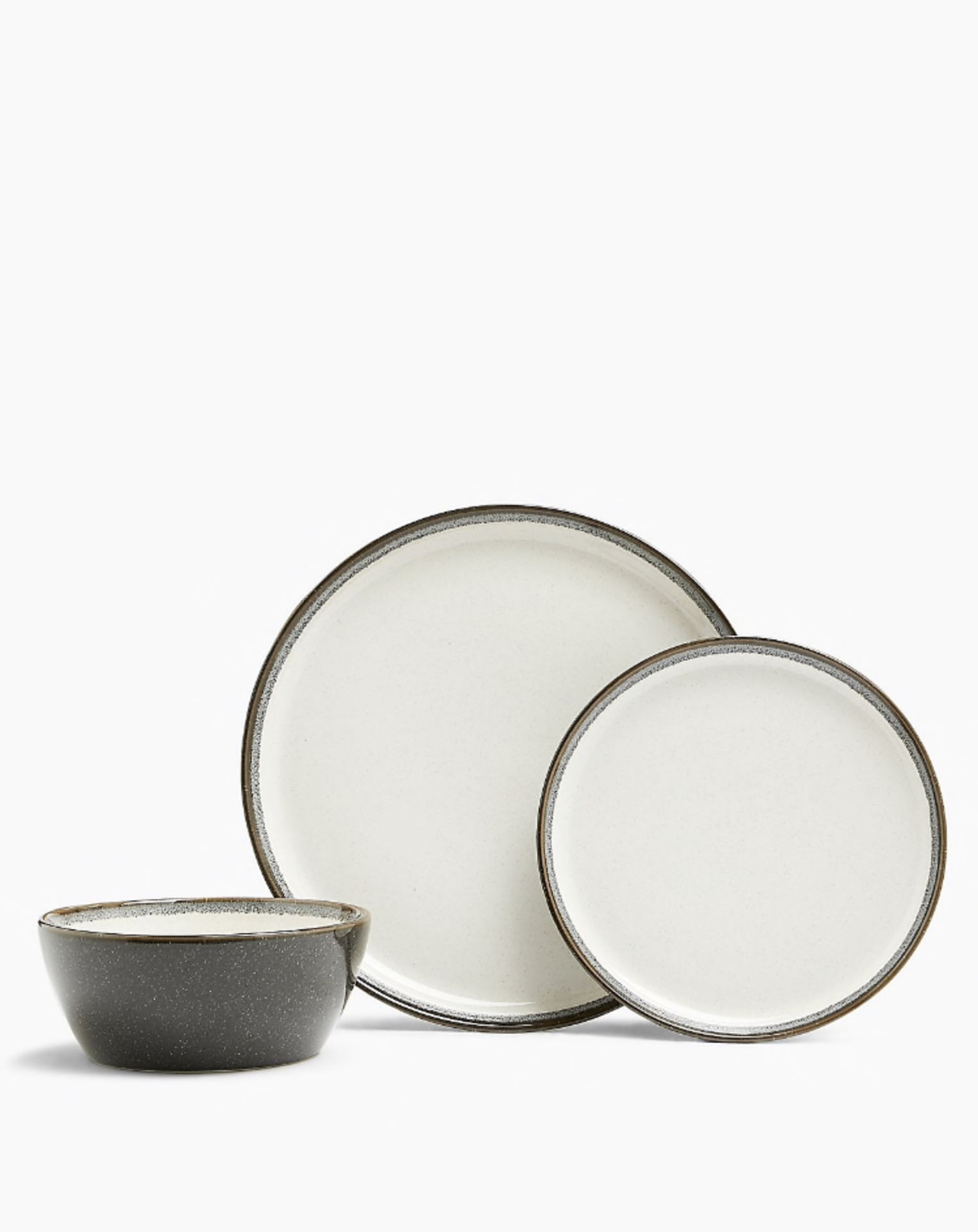 Amberley Stoneware Dining Set (missing 2 x bowls, 2 x plates) - Image 2 of 2