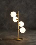 Dexter Polished Brass Table Lamp RRP £99