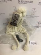 Brand New KitSound Audio Peruvian Cable Knit Bobble Beanie with Built In Headphones