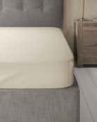 Percale Fitted Sheet Single