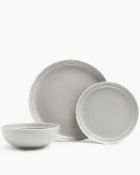 Marlowe Porcelain 12 Piece Dining Set