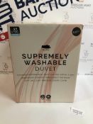 Supremely Washable 4.5 Tog Duvet, Double
