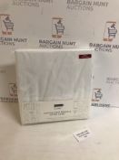 Cotton Rich Percale Fitted Sheet, Single