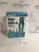 Bliss Trim and Bare It Spa-Powered Grooming System
