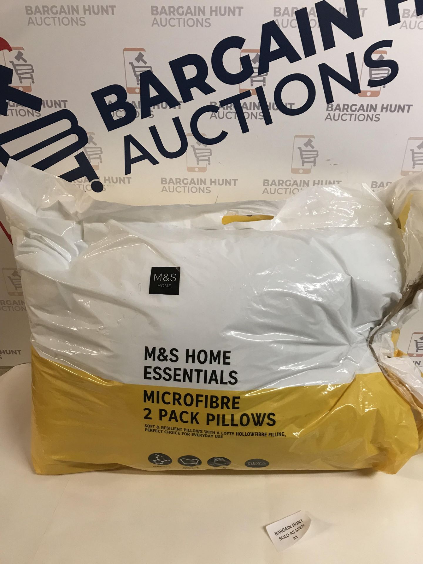 Microfibre 2 Pack Pillows