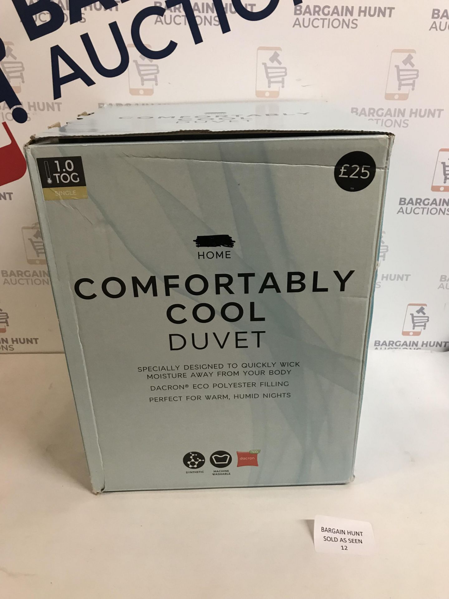 Comfortably Cool 1.0 Tog Duvet, Single