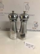 New York Salt and Pepper Mill Set