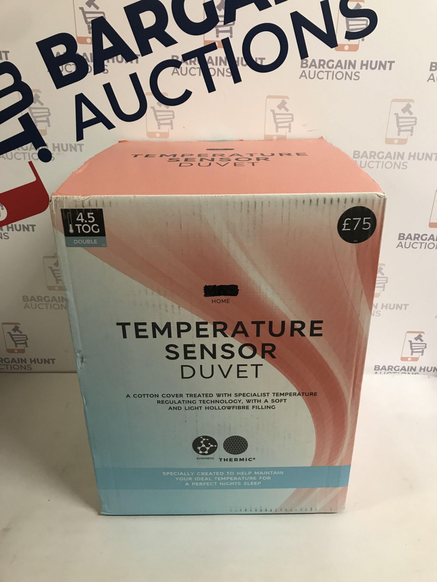 Temperature Sensor 4.5 Tog Duvet, Double