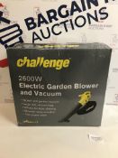 Challenge 2600W Electric Garden Blower and Vacuum