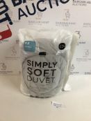 Simply Soft 4.5 Tog Duvet, Double