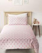 Easycare Cotton flamingo Print Bedding Set, Single