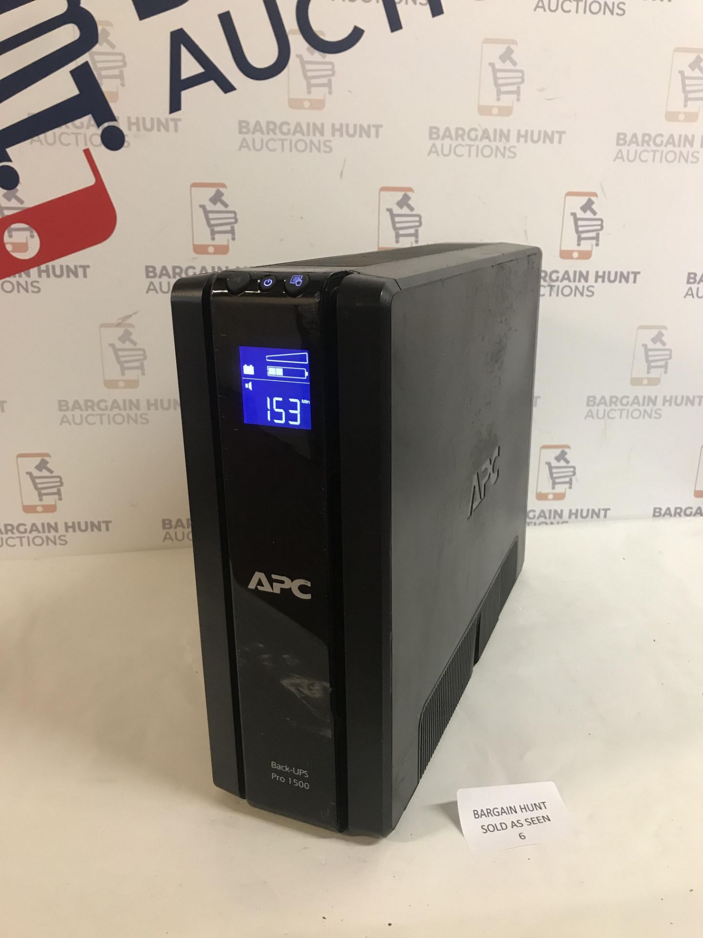 APC Power-Saving Back-UPS PRO 1500- Uninterruptible Power Supply (without power cable)