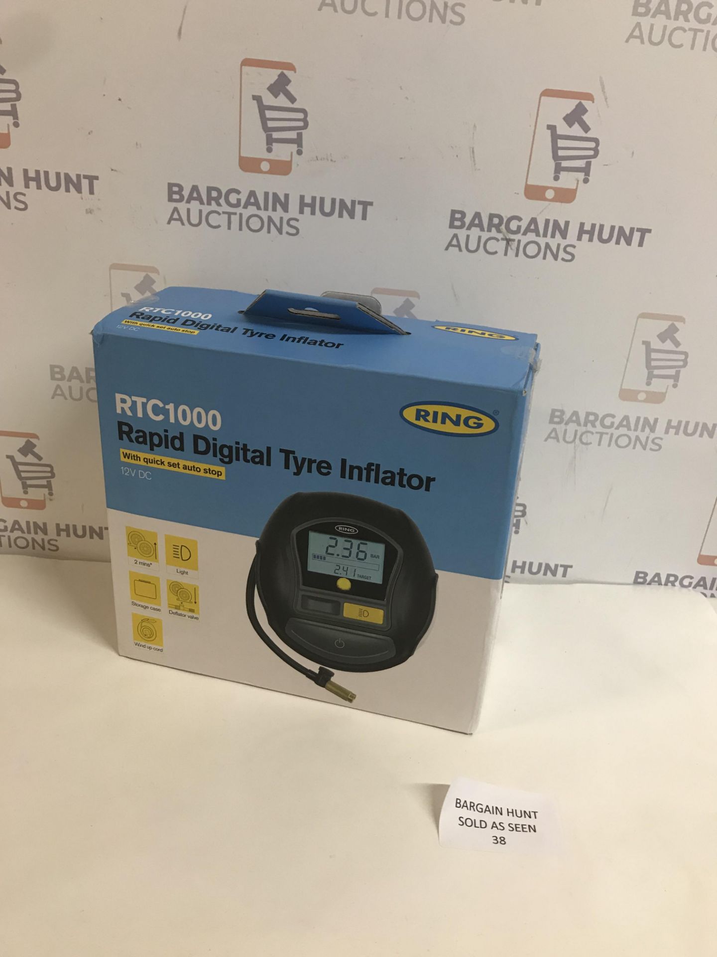 Ring Digital Tyre Inflator