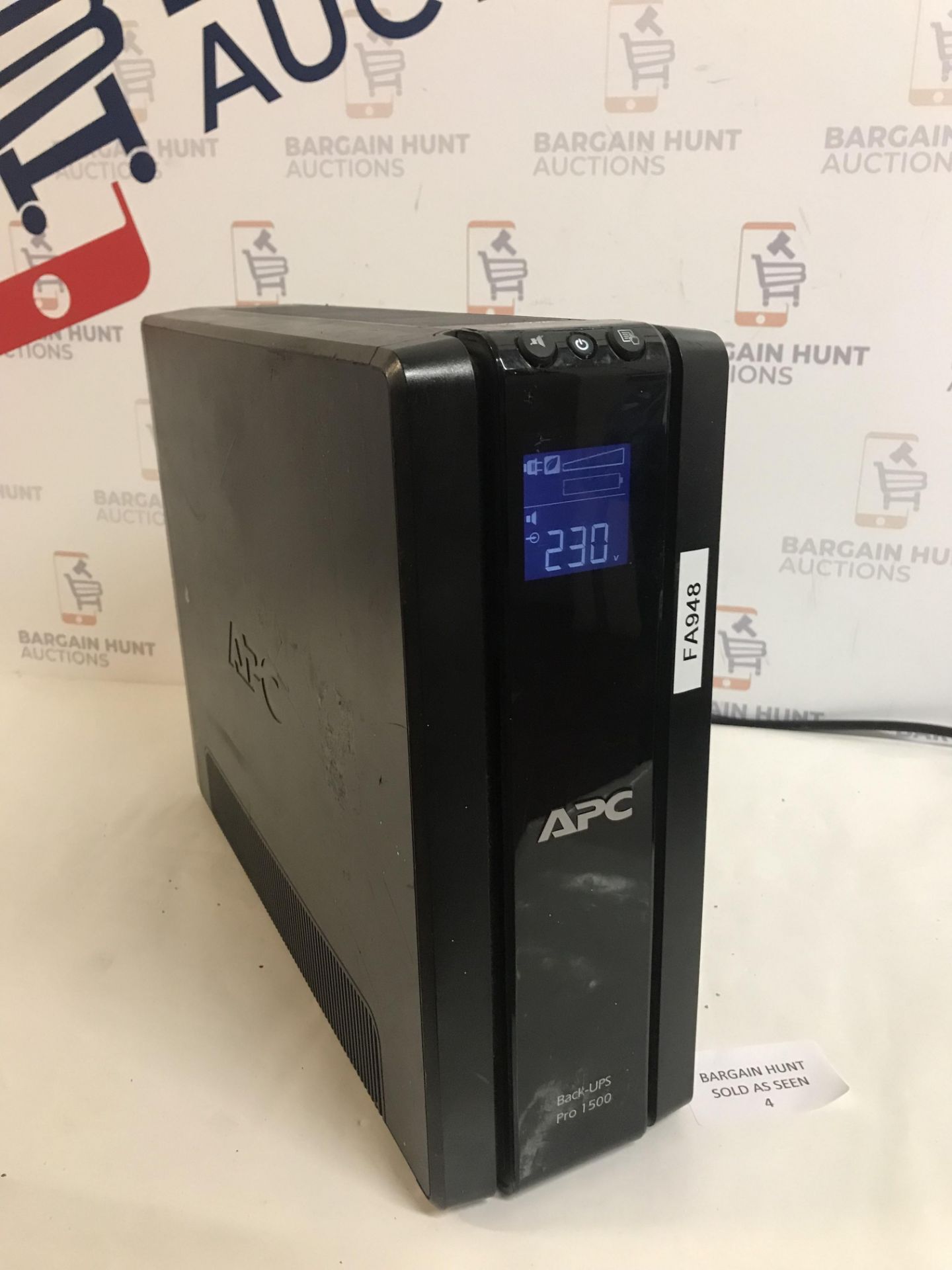 APC Power-Saving Back-UPS PRO 1500- Uninterruptible Power Supply (without power cable)