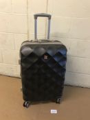 it luggage Debossed Diamond 8 Wheel Single Expander Hard Shell with TSA Lock Suitcase
