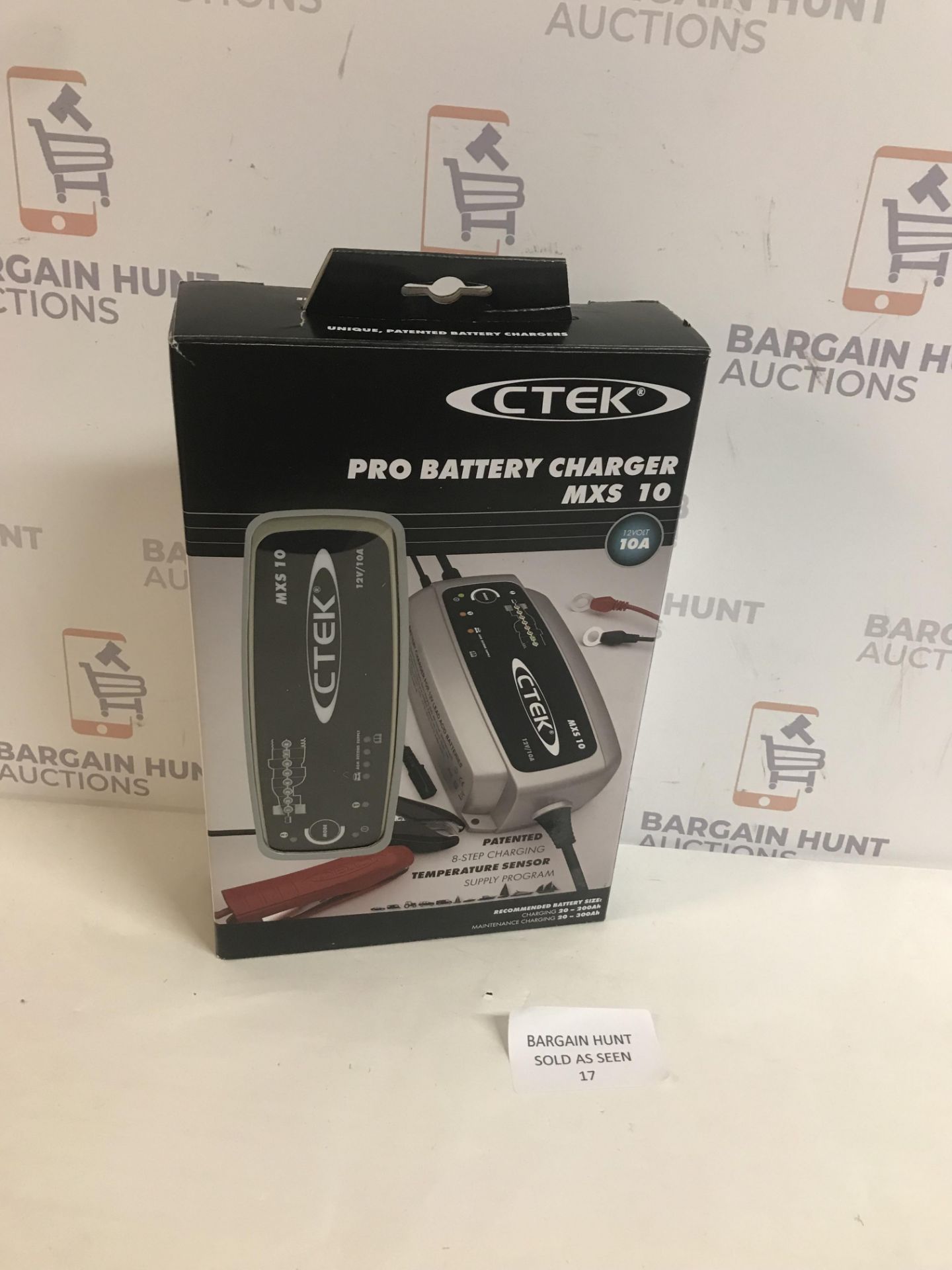 CTEK MXS 10 Fully Automatic Battery Charger 12V, 10 Amp - UK Plug RRP £138.99