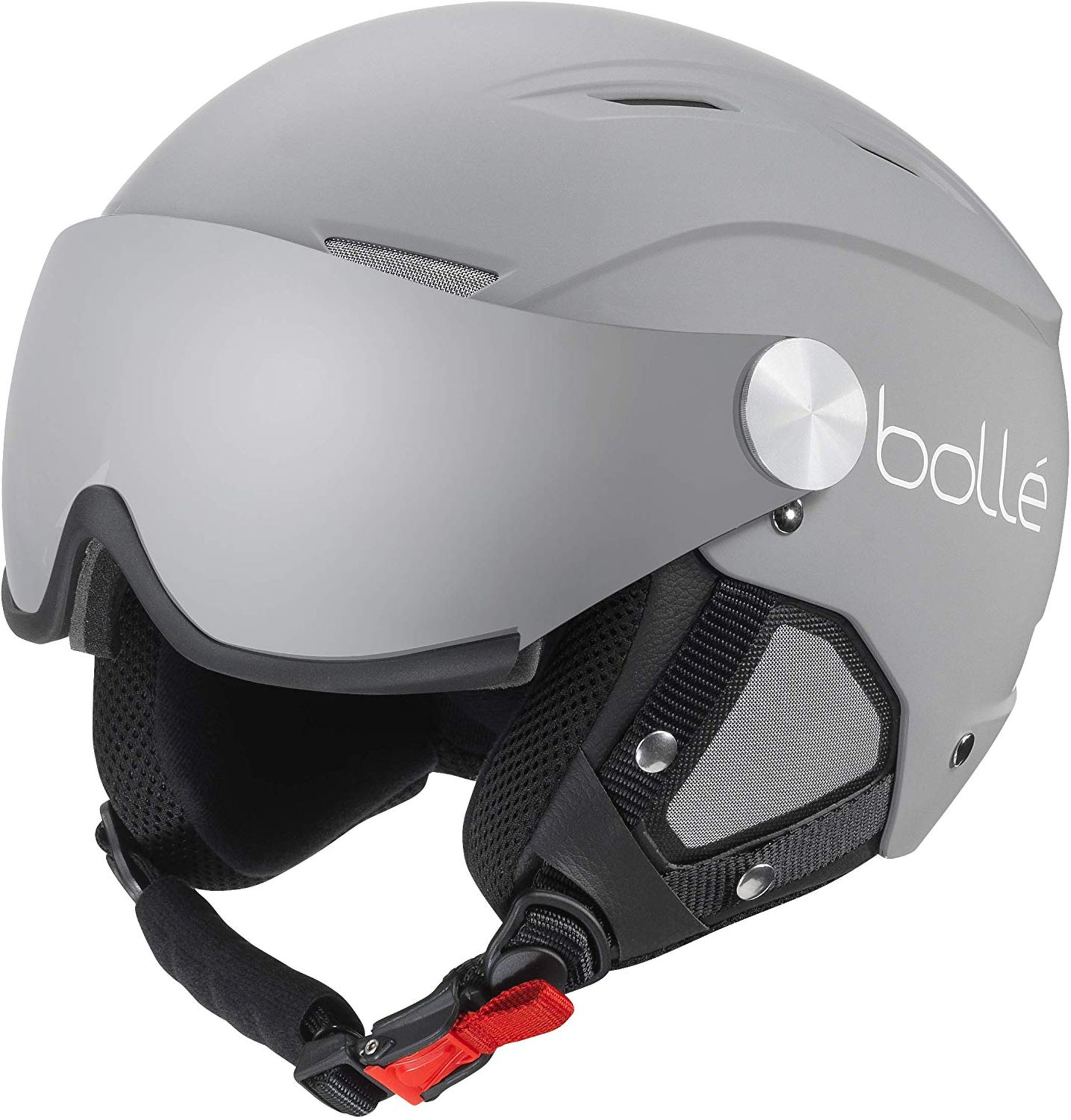 Bollé Backline Visor Ski Helmets Grey Unisex-Adult 59-61 cm, RRP £132.99