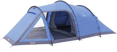Vango Waterproof Venture 450 Outdoor Tunnel Tent available in Blue - 4 Persons