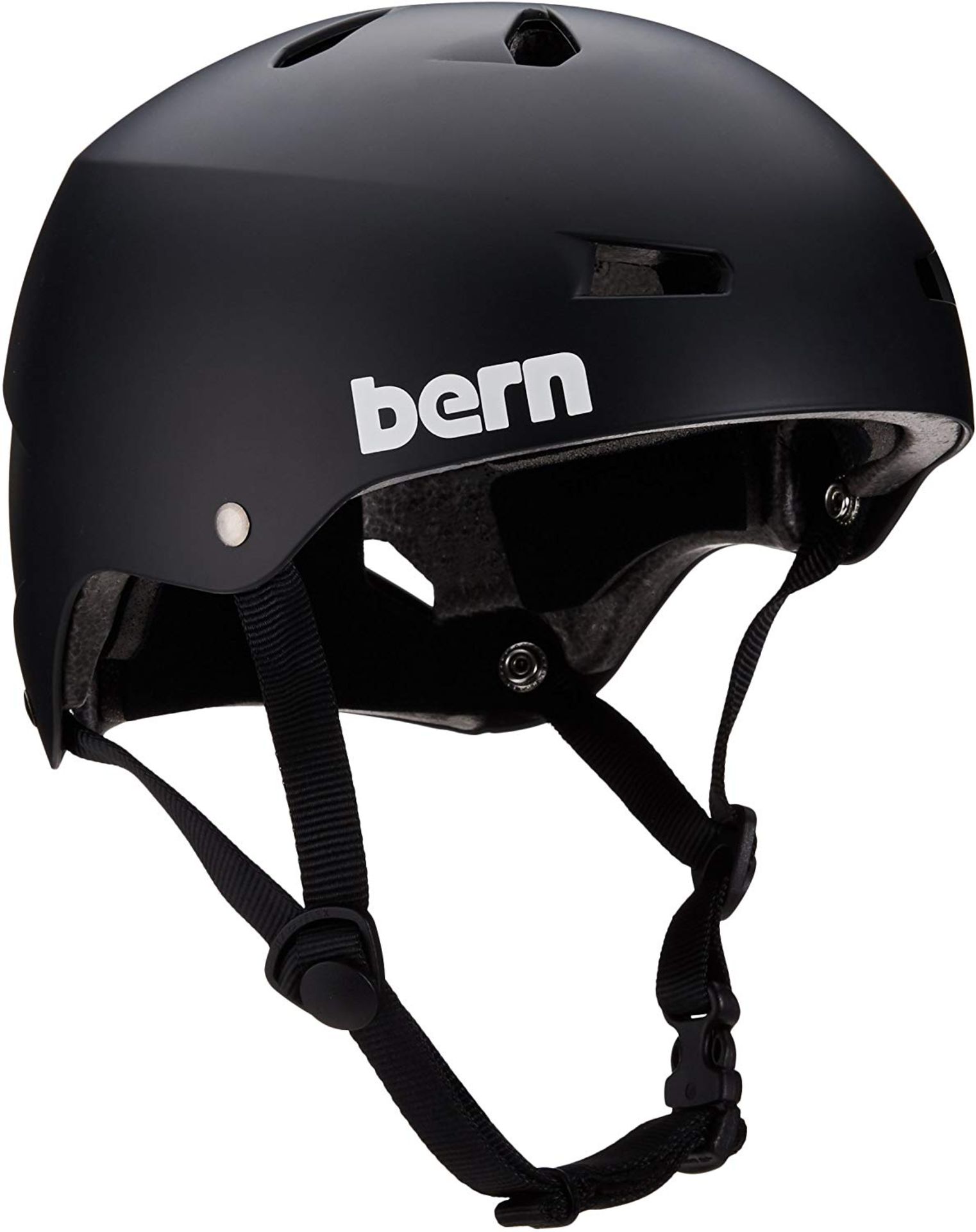 Bern Macon Eps Cycling Helmet, Matte Black L
