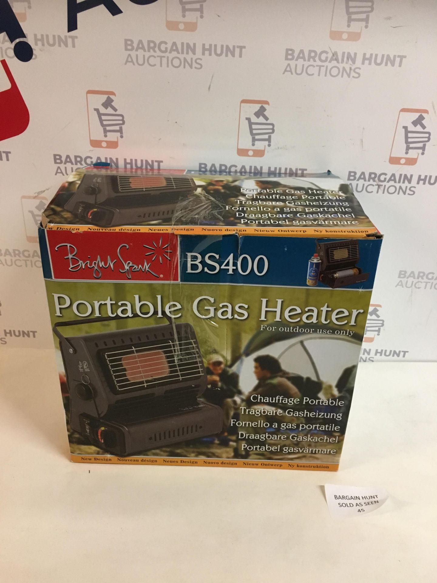 Bright Spark Portable Gas Heater